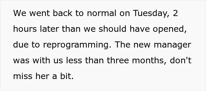 Boss Puts Company Under Fire After Enforcing An Impossible Change Workers Maliciously Comply With Boss Puts Company Under Fire After Enforcing An Impossible Change Workers Maliciously Comply With