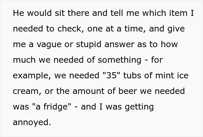 Guy Has No Patience For Brother Messing With Shopping List, Puts Down Exactly What He Says Guy Has No Patience For Brother Messing With Shopping List, Puts Down Exactly What He Says