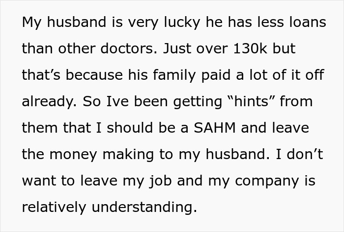 Woman Tells Son's Wife She Needs To Be A Stay-At-Home Mom, Loses It After She Refuses