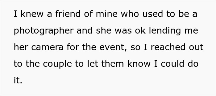 "They Want To Sue Me Now": Photographer Doesn't Show Up To Wedding "They Want To Sue Me Now": Photographer Doesn't Show Up To Wedding