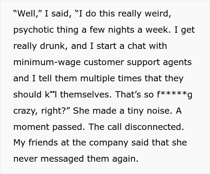 “She Wasn’t As Anonymous As She Thought”: Ex-employee Puts A Stop To Nasty Customer’s Harassment “She Wasn’t As Anonymous As She Thought”: Ex-employee Puts A Stop To Nasty Customer’s Harassment