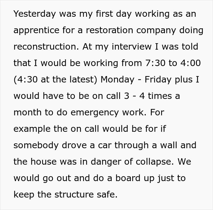 Employee Quits Job On Second Day: "I Was Lied To" Employee Quits Job On Second Day: "I Was Lied To"