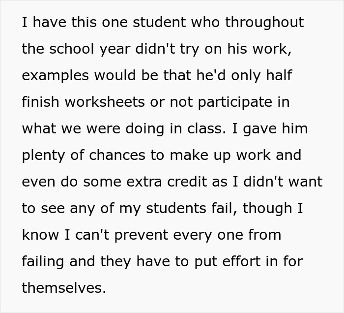 Mom Gets Angry After Teacher Stands Her Ground And Refuses To Change Kid's 'F' Grade Mom Gets Angry After Teacher Stands Her Ground And Refuses To Change Kid's 'F' Grade