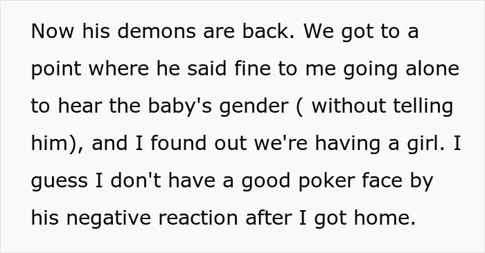 “His Demons Are Back”: Man Furious He’s Having A Girl, Loses It After Wife Cancels Gender Reveal “His Demons Are Back”: Man Furious He’s Having A Girl, Loses It After Wife Cancels Gender Reveal