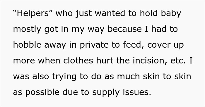 Mom Caves From Intrusive In-Laws Not Helping With Chores But Only Holding Baby, Is Called Out Mom Caves From Intrusive In-Laws Not Helping With Chores But Only Holding Baby, Is Called Out