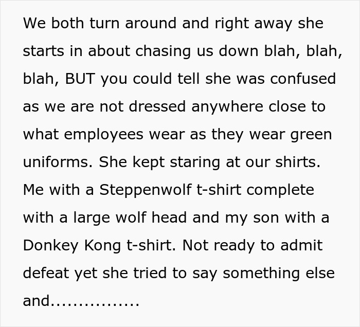 "I've Been Chasing You For 10 Minutes": 'Karen' Assumes Dad Works At Store, Gets A Reality Check "I've Been Chasing You For 10 Minutes": 'Karen' Assumes Dad Works At Store, Gets A Reality Check