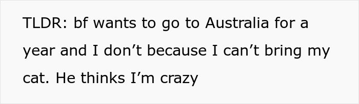 Woman Refuses To Leave Behind Her Cat To Travel Australia For A Year, Gets Dumped Woman Refuses To Leave Behind Her Cat To Travel Australia For A Year, Gets Dumped