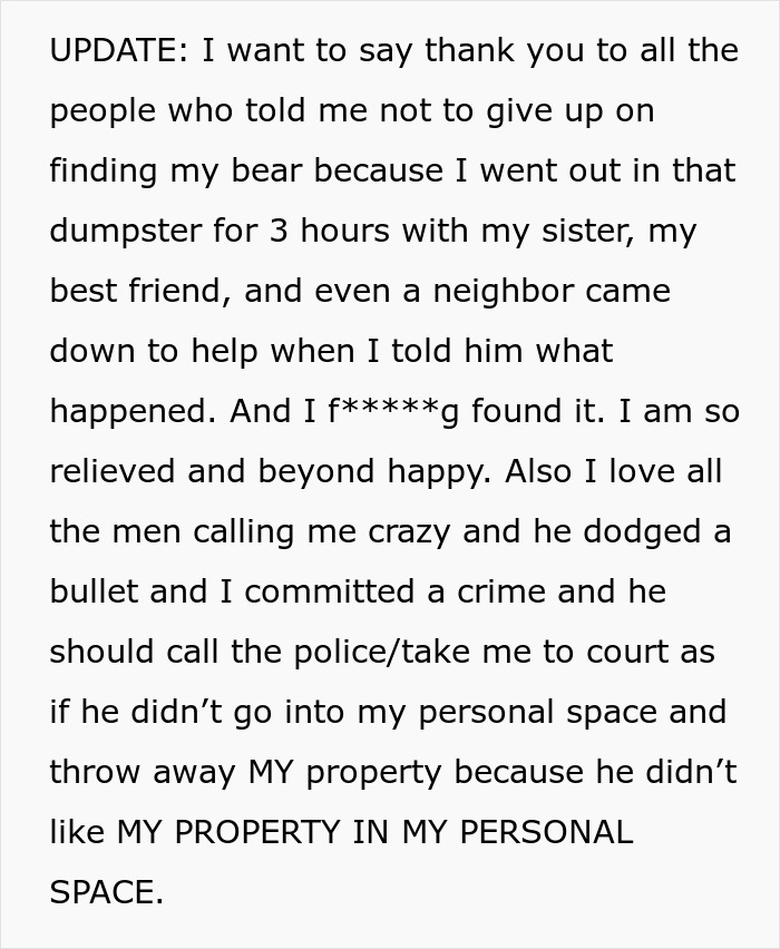 Guy Can’t Believe His GF Destroyed His LEGO Collection After He Threw Out Her Teddy Bear Guy Can’t Believe His GF Destroyed His LEGO Collection After He Threw Out Her Teddy Bear