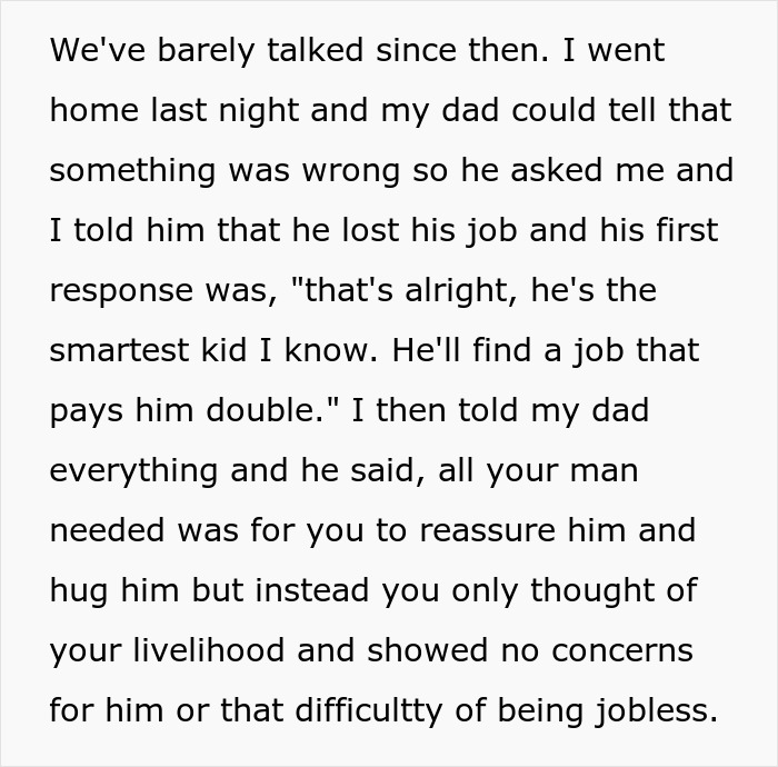 Guy Loses His Job, Gets Upset By Girlfriend’s Reaction Guy Loses His Job, Gets Upset By Girlfriend’s Reaction