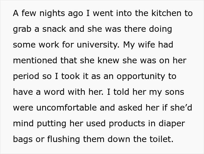Man Gets Owned By Wife And Stepdaughter After He Complains About Menstrual Products Man Gets Owned By Wife And Stepdaughter After He Complains About Menstrual Products