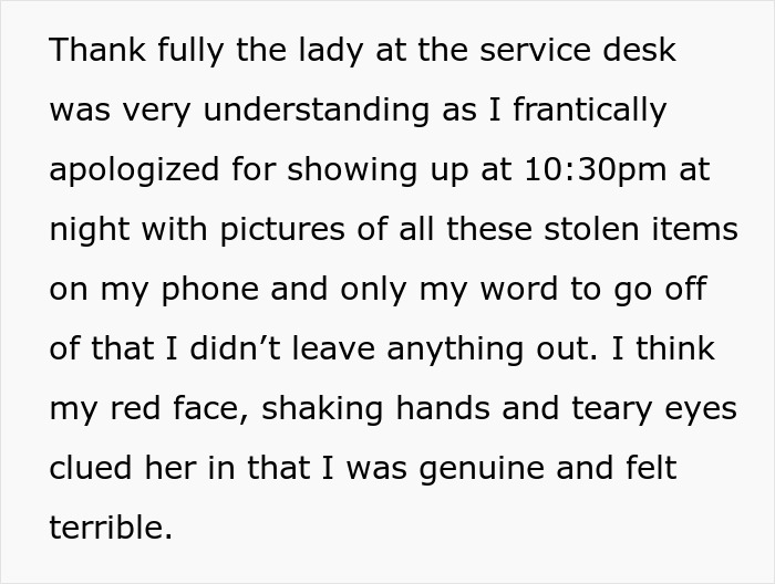 Woman Shakes Husband Awake In Panic After Realizing They Forgot To Pay For $300 Worth Of Groceries Woman Shakes Husband Awake In Panic After Realizing They Forgot To Pay For $300 Worth Of Groceries