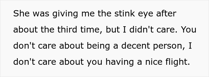 Fellow Passengers Approve Of This Woman’s Revenge On A Karen Who Refused To Be A ‘Decent Person’ Fellow Passengers Approve Of This Woman’s Revenge On A Karen Who Refused To Be A ‘Decent Person’