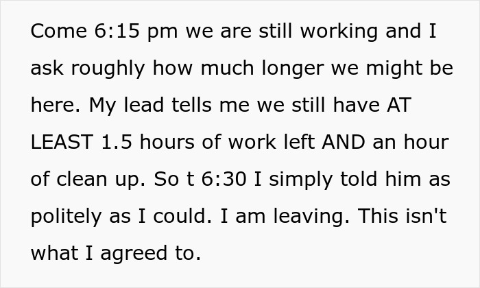 Employee Quits Job On Second Day: "I Was Lied To" Employee Quits Job On Second Day: "I Was Lied To"