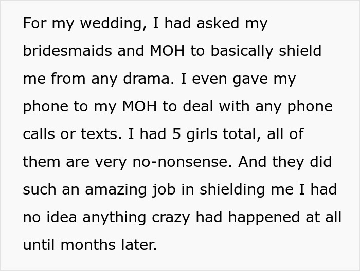 Woman Shares Her Wedding Drama She Had No Idea Was Unfolding Because Of Her “Bouncerettes” Woman Shares Her Wedding Drama She Had No Idea Was Unfolding Because Of Her “Bouncerettes”