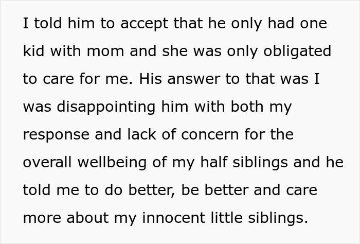 Man Insists Son And Ex-Wife Help Him Raise His 2 Kids From Different Women, They Refuse Man Insists Son And Ex-Wife Help Him Raise His 2 Kids From Different Women, They Refuse