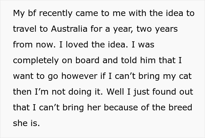Woman Refuses To Leave Behind Her Cat To Travel Australia For A Year, Gets Dumped Woman Refuses To Leave Behind Her Cat To Travel Australia For A Year, Gets Dumped