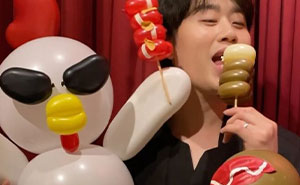 Jiwon Lee Transforms Balloon Art With His Delicious-Looking Culinary Creations (43 Pics)