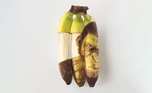 This Guy Uses His Creativity To Turn Bananas Into Art Pieces, And Here Are His 79 New Works