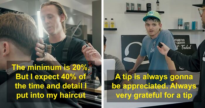 “Minimum Is 20%”: Barber Expects Sizable Tips, Sparks Online Debate