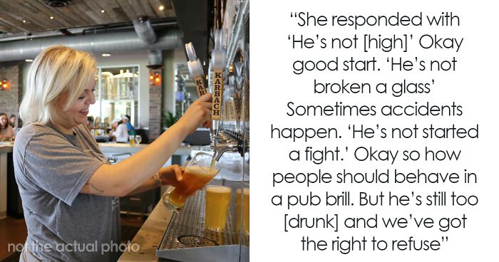 Bartender Has To Deal With A ‘Karen’ Who Came To See Why Her Drunk Son Was Refused Service
