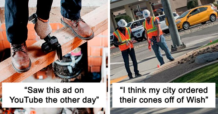“Looks Like An OSHA Violation But OK”: 77 Examples Of Ridiculous Work Safety (Best Of All Time)