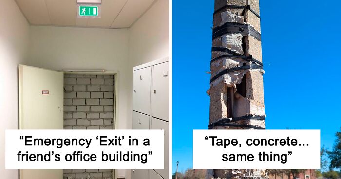 “Looks Like An OSHA Violation But OK”: 77 Examples Of Ridiculous Work Safety (Best Of All Time)
