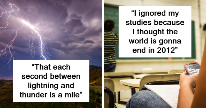 “The World Is Gonna End In 2012”: 30 People Confess The Biggest Lies They Actually Believed