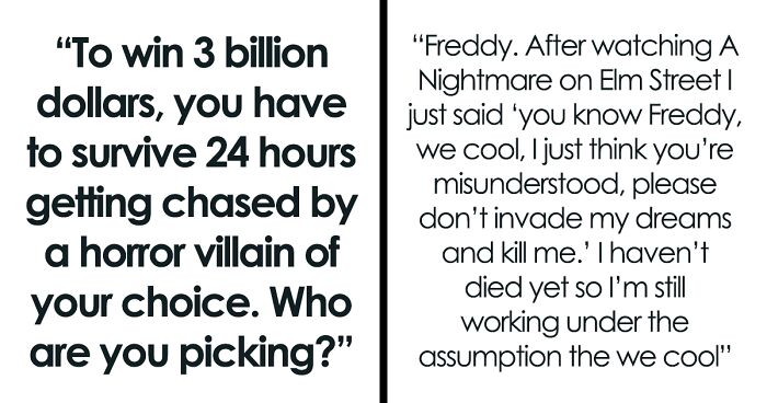 33 Horror Movie Villains People Online Think Are Manageable To Survive With For 24 Hours