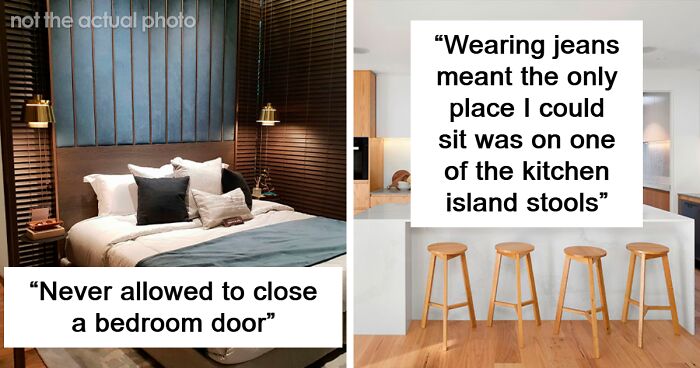 “The Answer Is ‘Yes Sir’”: 40 House Rules That Weirded Out Residents And Guests Alike