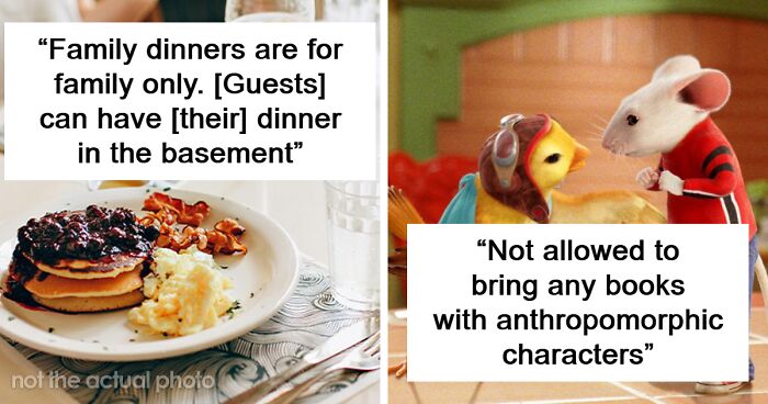 40 Outrageous Rules People Had To Follow When Visiting Someone’s Home