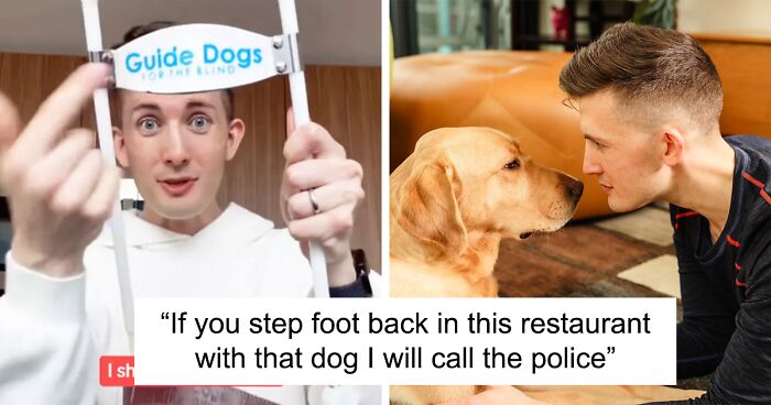 “This Isn’t My First Rodeo”: Restaurant Worker Accuses Man With Guide Dog Of Faking Blindness