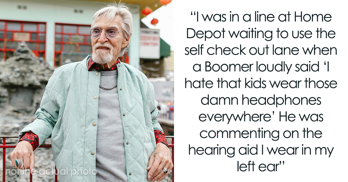 Mean Boomer At A Loss For Words When Youngster's "Headphones" Turn Out To Be Hearing Aid - Vimarsana News