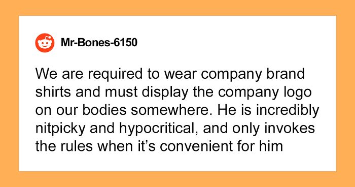 Boss Demands Employees Follow Dress Code, Apparently Doesn’t Even Know What It Is