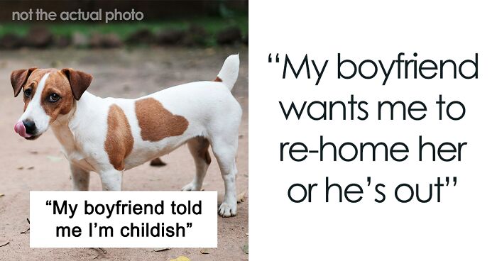 “Re-Home Her Or He’s Out”: Guy Calls GF Childish After She Refuses To Get Rid Of Her Dog For Him