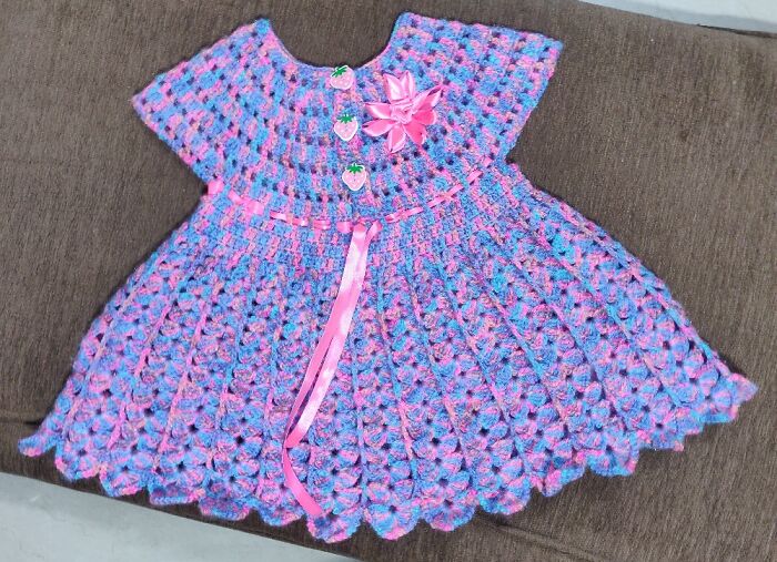 Mom Crocheted This Cute Dress For My Cute Niece