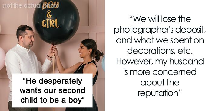 Pregnant Woman Calls Off Gender Reveal Party To Avoid Husband’s Negative Reaction To Having A Girl