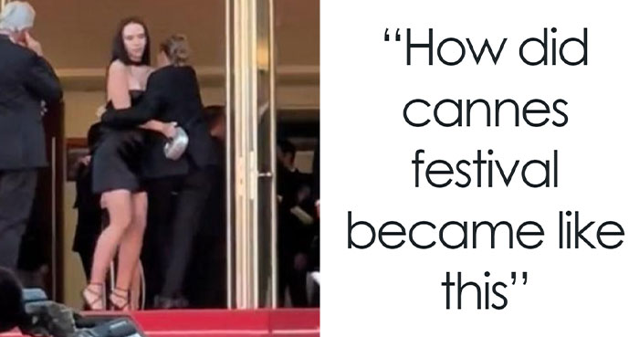 Internet Calls It “Assault” After Cannes Security Was Filmed Blocking Fourth Celebrity On Red Carpet