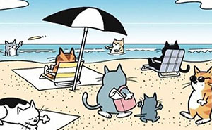 Artist Makes Hilarious Cartoons Inspired By His Experiences As A Cat Owner (40 Pics)