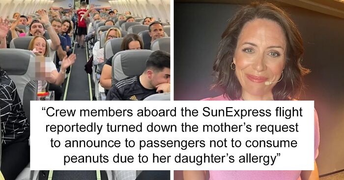 Celebrity Kicked Off Flight After “Entitled” Request That Passengers Not Eat Peanuts