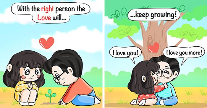 42 Comics About Relationships That Most Couples May Relate To By This Artist