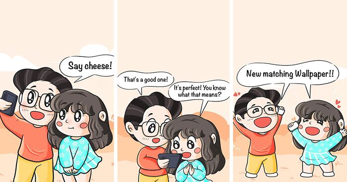 42 Comics About Relationships That Most Couples May Relate To By This Artist