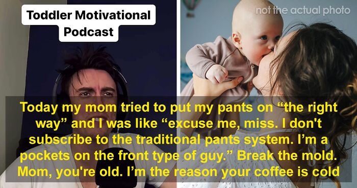 Dad Imagined What His Toddler Would Talk About If He Had A Podcast And Goes Viral With 19M Views