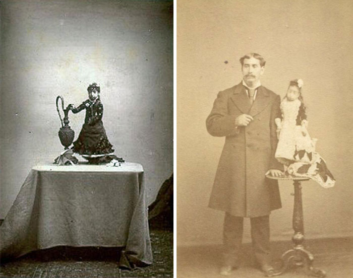 Lucia Zarate, The Shortest Woman In History, Died Of Hypothermia When Her Circus Train Became Stranded In Snow In The Sierra Nevada Mountains In 1890