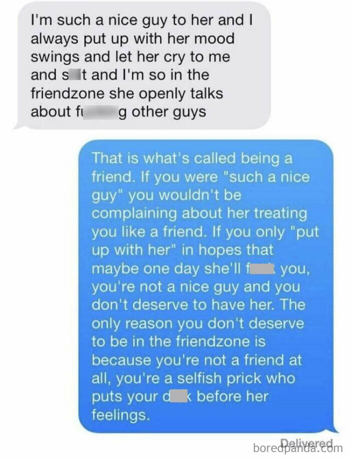 This Guy Who Expected A Relationship With A Woman After He Comforted Her — Also Known As... Just Being A Bare-Minimum Friend