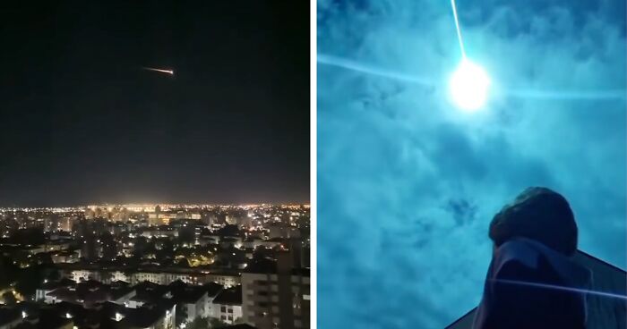 Huge Blueish-Green Fireball Lit Up The Night Skies Over Portugal And Spain Last Week