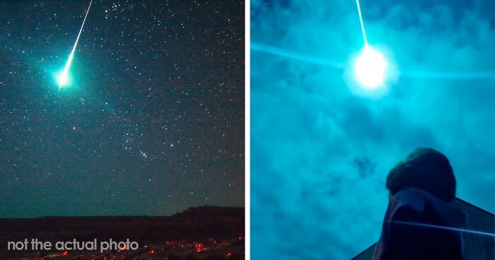 This Girl Accidentally Captured The Coolest Video So Far: A Stunning Piece Of A Comet Over Portugal