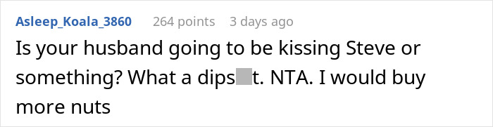Man Puts Friend's Food Allergies Above Spouse's, So They Refuse To Get Rid Of Allergens At Home Man Puts Friend's Food Allergies Above Spouse's, So They Refuse To Get Rid Of Allergens At Home