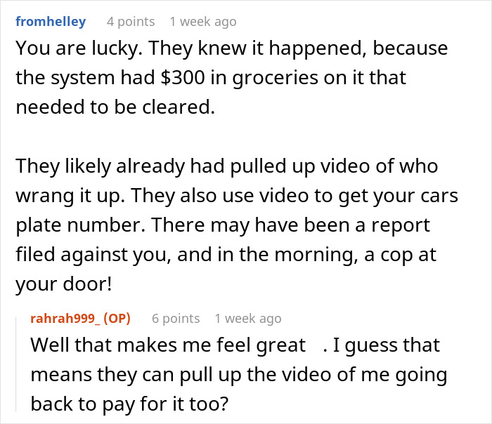 Woman Shakes Husband Awake In Panic After Realizing They Forgot To Pay For $300 Worth Of Groceries Woman Shakes Husband Awake In Panic After Realizing They Forgot To Pay For $300 Worth Of Groceries