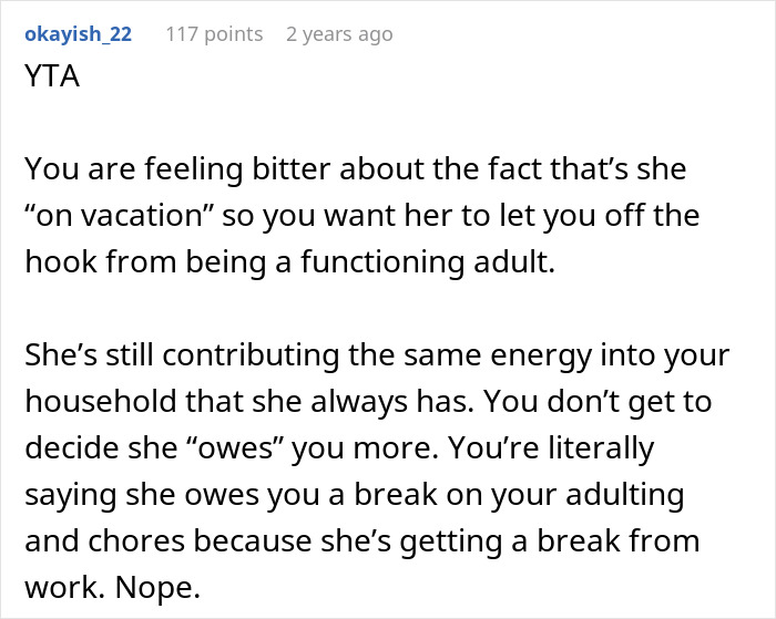 Woman Shuts Down BF’s Demands: “Didn’t Go To Med School To Be A Live-In Maid” Woman Shuts Down BF’s Demands: “Didn’t Go To Med School To Be A Live-In Maid”