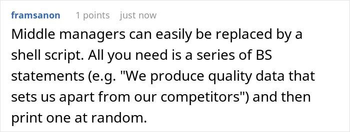 Middle Manager Thinks ChatGPT Can Replace Employees, Turns Out It Can Only Replace Him Middle Manager Thinks ChatGPT Can Replace Employees, Turns Out It Can Only Replace Him